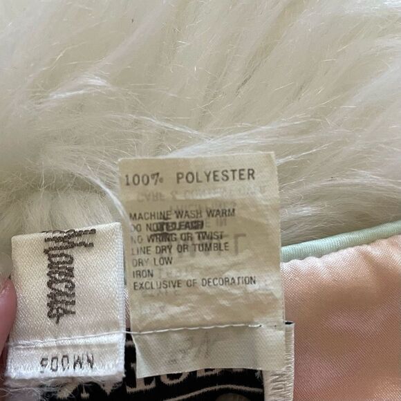 Vintage Neiman Marcus Natori Satin Floral Long Intimates Nightgown House Dress S - Picture 6 of 10